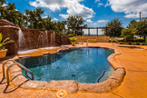 Resort style pool photo