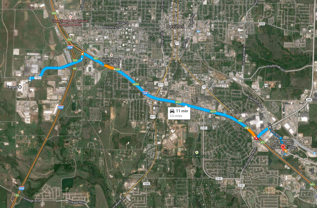 Conveniently Located Near Great Denton Attractions